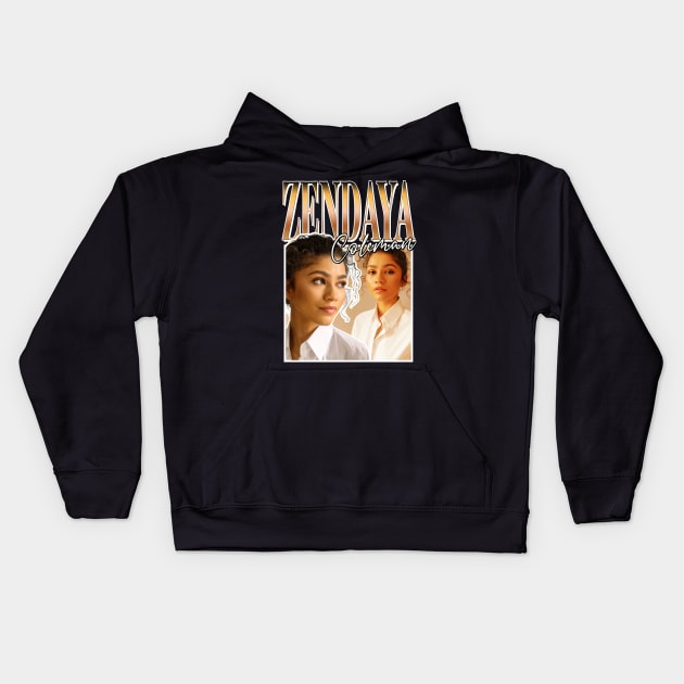 Zendaya Coleman Kids Hoodie by TeesBySilvia